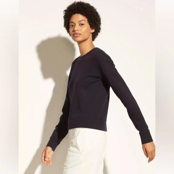 Vince Cotton Crewneck Sweatshirt - Picture 2 of 8